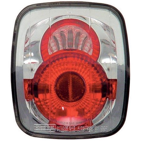 IPCW IPCW CWT-CE407C Jeep Wrangler 1987 - 2006 Tail Lamps; Crystal Eyes Crystal Clear CWT-CE407C